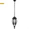 Светильник садово-парковый Feron 8105 восьмигранный на цепочке 100W E27 230V, черный арт 11104 - фото 8076