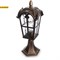 Светильник садово-парковый Feron PL105 четыреxгранный на постамент 60W 230V E27, черное золото арт 11297 11297